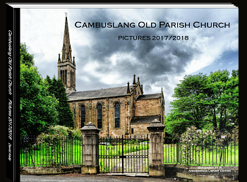 Cambuslang Old Parish Church picture book, NLS edition. Click to view larger version. Click to view larger version